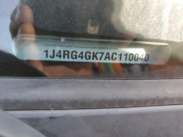 1J4RG4GK7AC110040 - 2010 JEEP COMMANDER SPORT Silber Foto 14