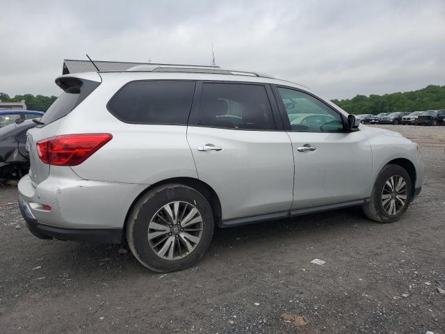 5N1DR2MN9HC664537 - 2017 NISSAN PATHFINDER S SILVER photo 3