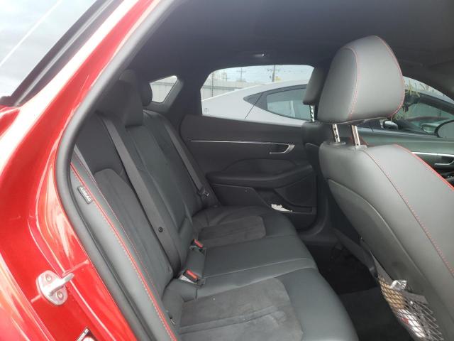 5NPEJ4J2XMH073735 - 2021 HYUNDAI SONATA SEL PLUS RED photo 6