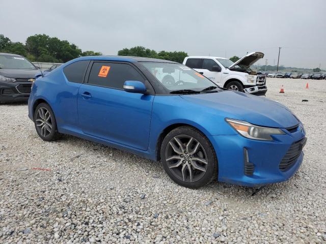 JTKJF5C76E3083862 - 2014 TOYOTA SCION TC 蓝色 照片 4
