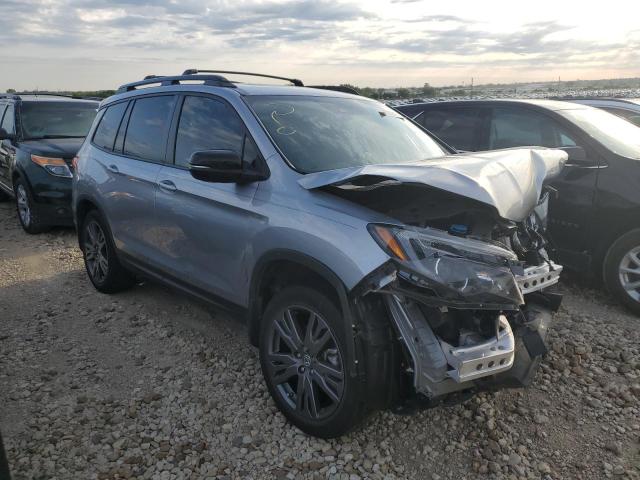 5FNYF7H51LB006521 - 2020 HONDA PASSPORT EXL GRAY photo 4