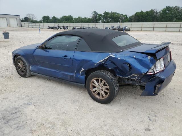 1ZVFT84N265262214 - 2006 FORD MUSTANG BLUE photo 2