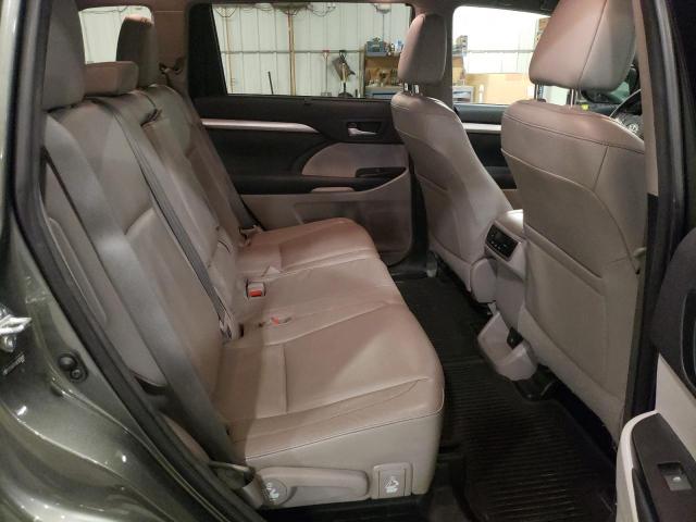 5TDJKRFH1ES038809 - 2014 TOYOTA HIGHLANDER XLE 绿色 照片 11