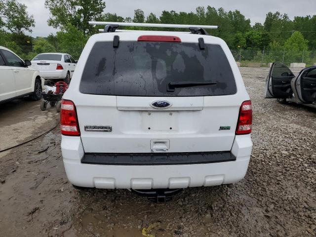 1FMCU9DG4AKB55455 - 2010 FORD ESCAPE XLT WHITE photo 6