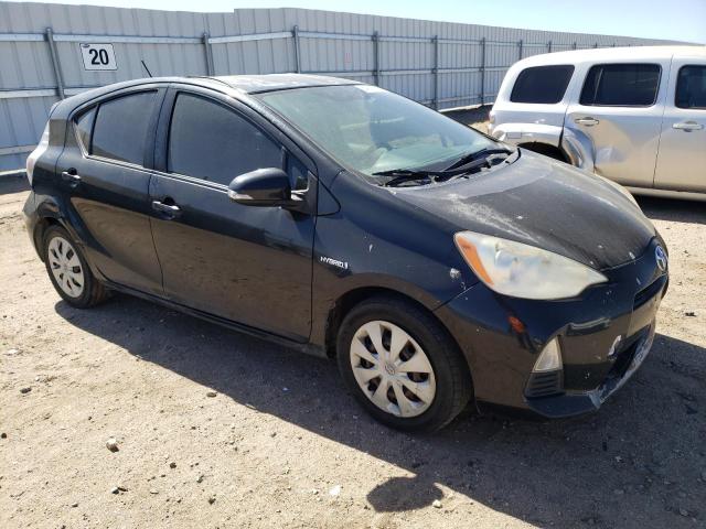 JTDKDTB3XD1531745 - 2013 TOYOTA PRIUS C BLACK photo 4