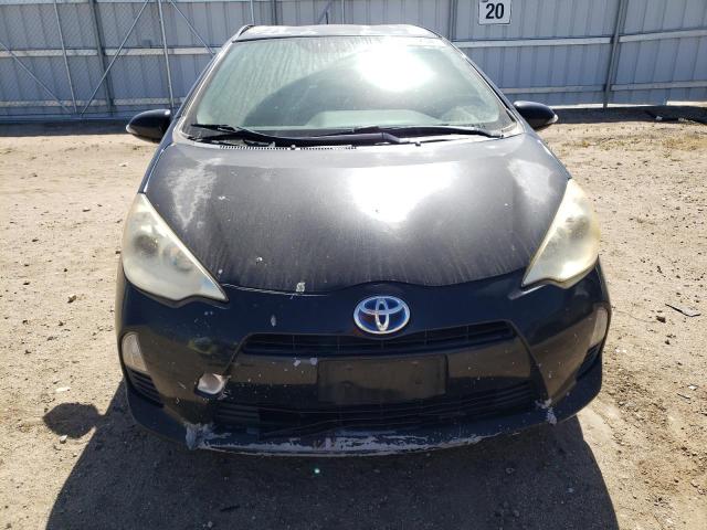 JTDKDTB3XD1531745 - 2013 TOYOTA PRIUS C BLACK photo 5