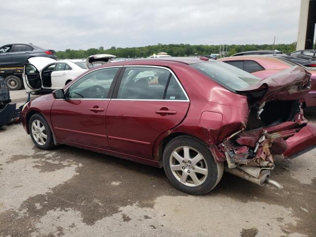 1HGCM66505A077218 - 2005 HONDA ACCORD EX MAROON photo 2