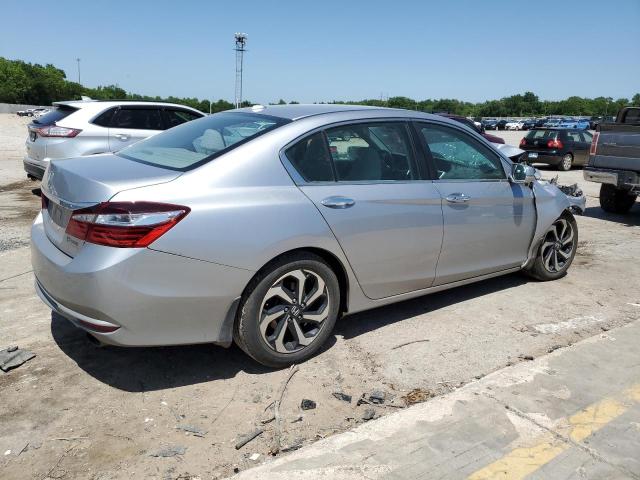 1HGCR2F7XGA128903 - 2016 HONDA ACCORD EX SILVER photo 3