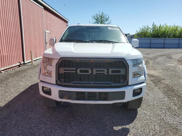 1FTEW1EF4FFB64641 - 2015 FORD F150 SUPERCREW WHITE photo 5