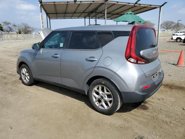 KNDJ23AU1N7834195 - 2022 KIA SOUL LX GRAY photo 2