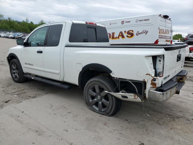 1N6AA0CC4FN500713 - 2015 NISSAN TITAN S WHITE photo 2