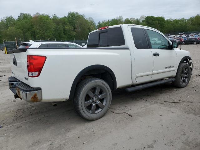 1N6AA0CC4FN500713 - 2015 NISSAN TITAN S WHITE photo 3