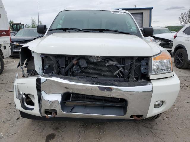 1N6AA0CC4FN500713 - 2015 NISSAN TITAN S WHITE photo 5