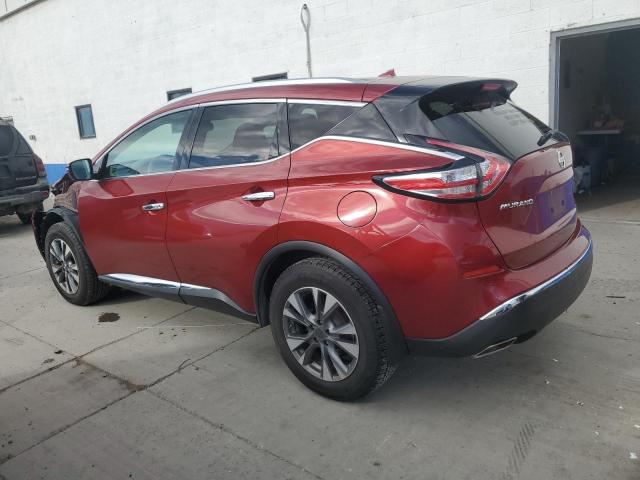 5N1AZ2MH0FN284467 - 2015 NISSAN MURANO S RED photo 2