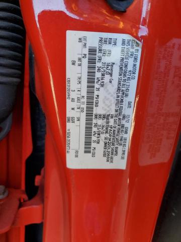 1FADP3K22DL206508 - 2013 FORD FOCUS SE RED photo 12