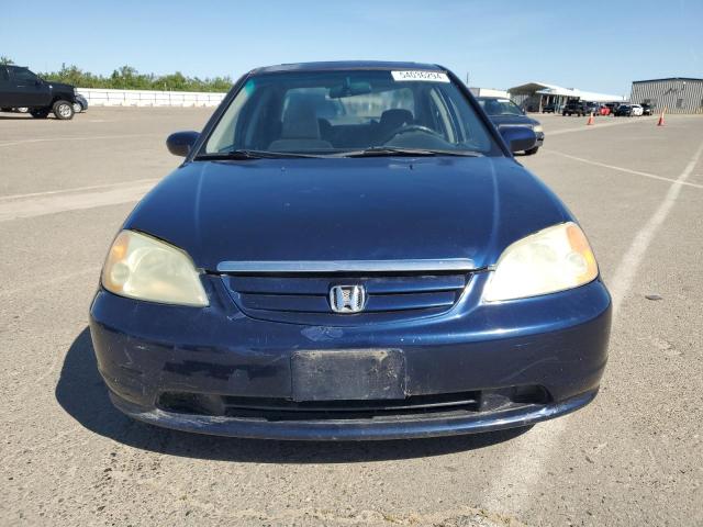 2HGES26782H570117 - 2002 HONDA CIVIC EX BLUE photo 5