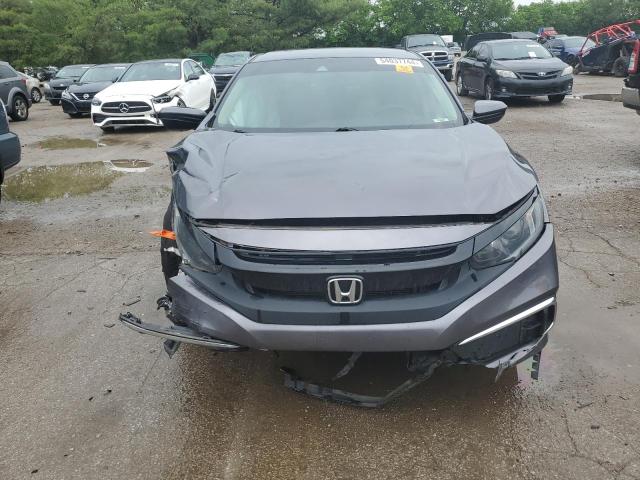 19XFC2F61KE025623 - 2019 HONDA CIVIC LX GRAY photo 5