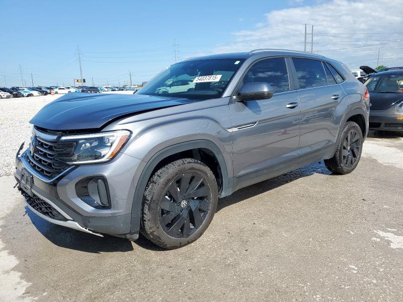 1V2JE2CA3RC229966 - 2024 VOLKSWAGEN ATLAS CROS SE Gris photo 1