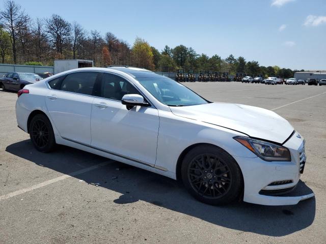 KMHGN4JE9FU069428 - 2015 HYUNDAI GENESIS 3.8L WHITE photo 4