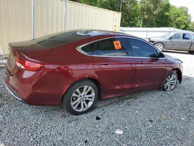 1C3CCCAB2FN605899 - 2015 CHRYSLER 200 LIMITED BURGUNDY photo 3