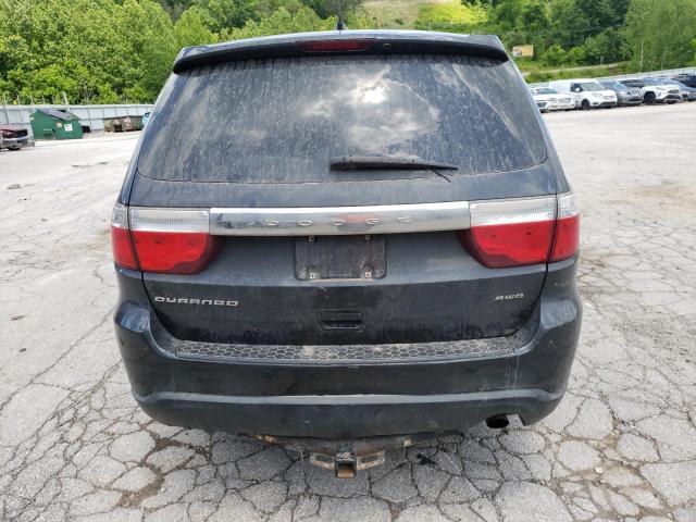 1D4RE2GG6BC667893 - 2011 DODGE DURANGO EXPRESS GRAY photo 6