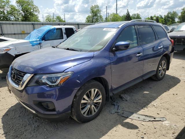 5N1DR2MN5JC656392 - 2018 NISSAN PATHFINDER S BLUE photo 1