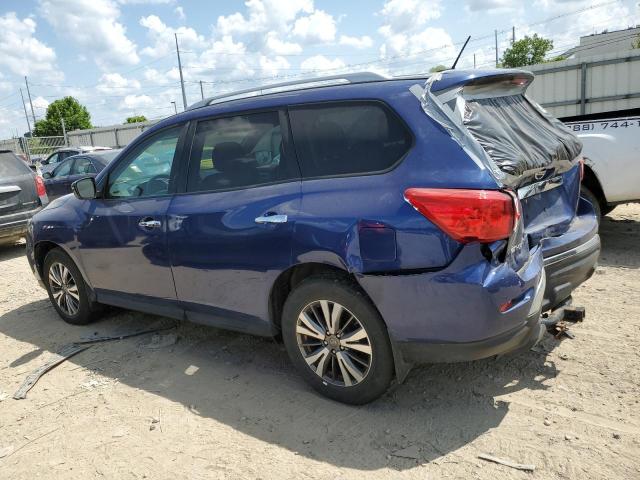 5N1DR2MN5JC656392 - 2018 NISSAN PATHFINDER S BLUE photo 2