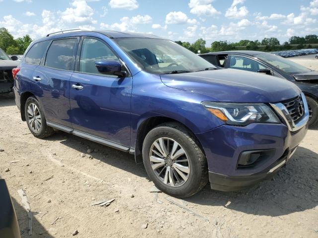 5N1DR2MN5JC656392 - 2018 NISSAN PATHFINDER S BLUE photo 4