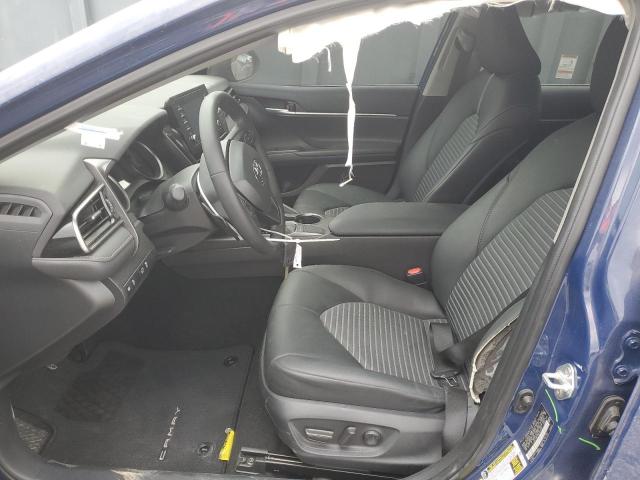 4T1G11AK1RU194900 - 2024 TOYOTA CAMRY SE NIGHT SHADE BLUE photo 7