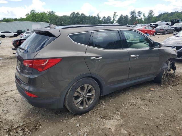 5XYZU3LB9EG167159 - 2014 HYUNDAI SANTA FE S BROWN photo 3