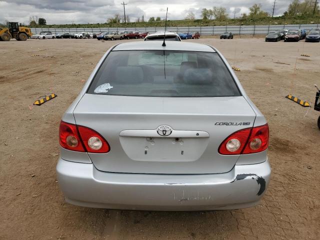 2T1BR32EX5C378767 - 2005 TOYOTA COROLLA CE SILVER photo 6