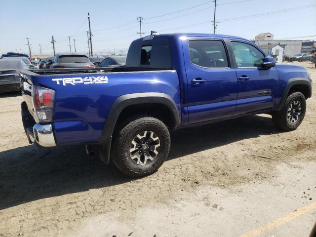 3TMCZ5AN1PM653826 - 2023 TOYOTA TACOMA DOUBLE CAB BLUE photo 3