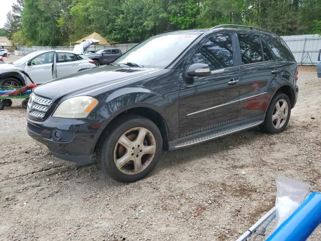 4JGBB86EX7A233789 - 2007 MERCEDES-BENZ ML 350 BLACK photo 1