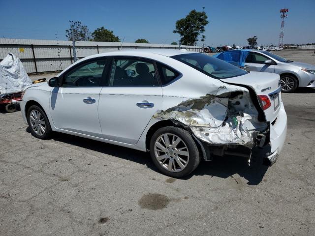 3N1AB7AP4DL660914 - 2013 NISSAN SENTRA S WHITE photo 2