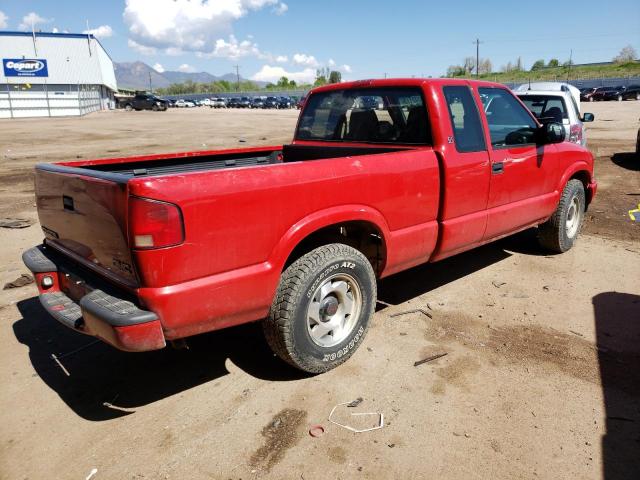 1GTCS1952Y8270713 - 2000 GMC SONOMA RED photo 3