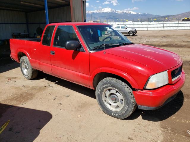 1GTCS1952Y8270713 - 2000 GMC SONOMA RED photo 4