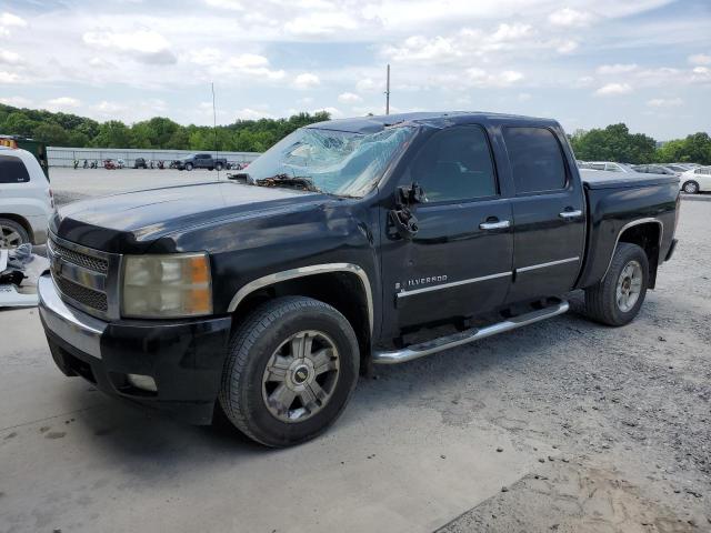 2GCEC13J971558399 - 2007 CHEVROLET SILVERADO C1500 CREW CAB BLACK photo 1