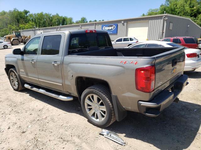 3GCUKTEJ6HG343529 - 2017 CHEVROLET SILVERADO K1500 HIGH COUNTRY BROWN photo 2