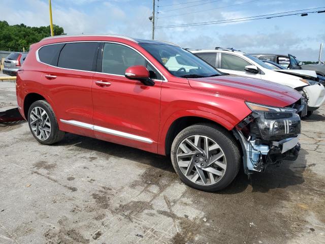 5NMS54AL5PH495137 - 2023 HYUNDAI SANTA FE CALLIGRAPHY RED photo 4