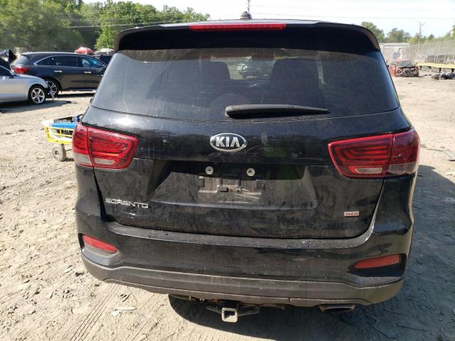 5XYPG4A37LG666846 - 2020 KIA SORENTO L BLACK photo 6