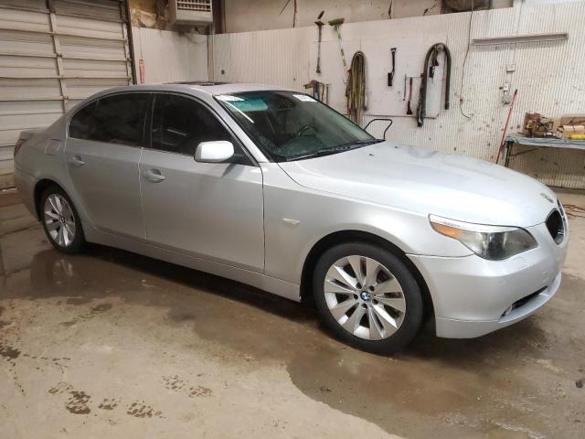 WBANB53527CP07711 - 2007 BMW 550 I SILVER photo 4