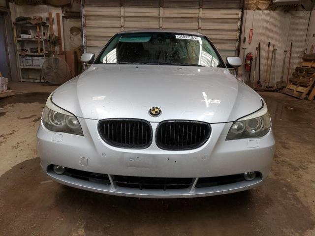 WBANB53527CP07711 - 2007 BMW 550 I SILVER photo 5