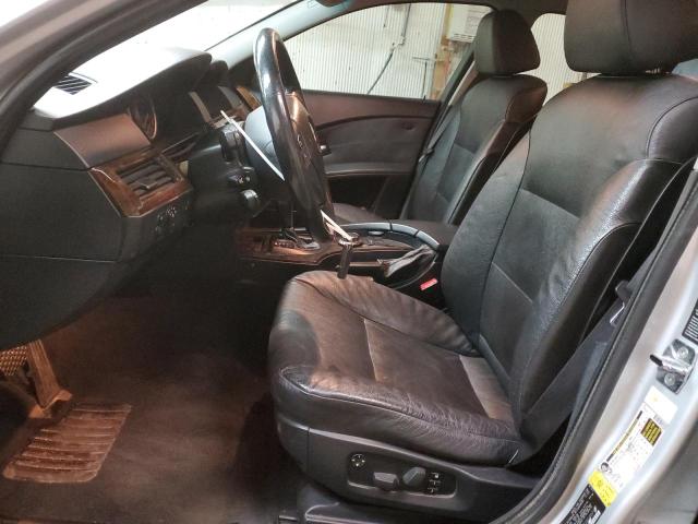 WBANB53527CP07711 - 2007 BMW 550 I SILVER photo 7