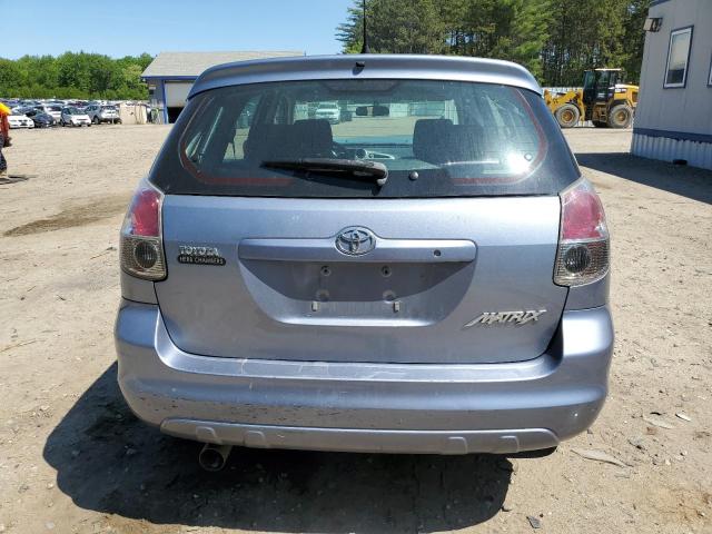 2T1KR32E28C714058 - 2008 TOYOTA COROLLA MA XR BLUE photo 6