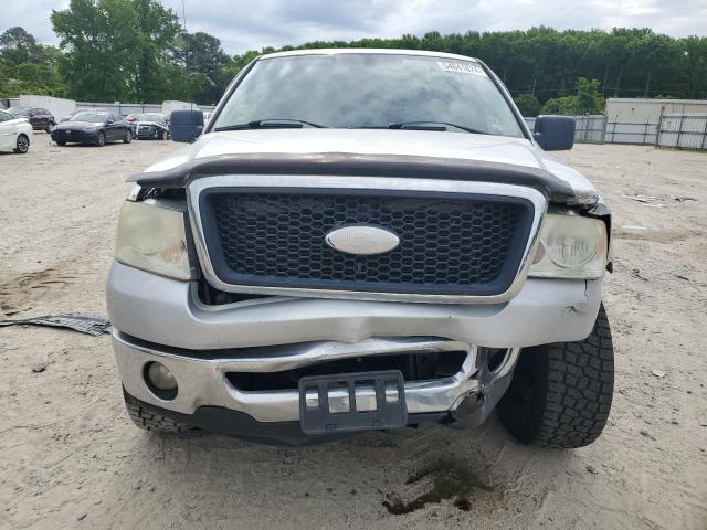 1FTPX12V57FB84674 - 2007 FORD F150 SILVER photo 5