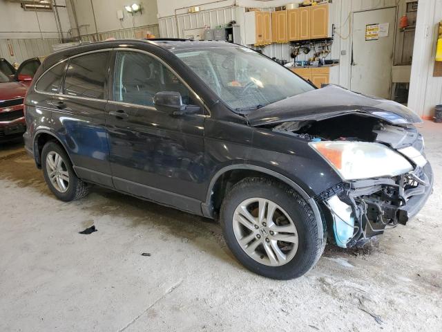 5J6RE4H5XAL062676 - 2010 HONDA CR-V EX BLACK photo 4