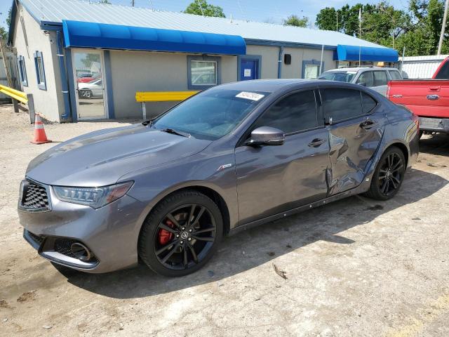 19UUB3F62JA006792 - 2018 ACURA TLX TECH+A Մոխրագույն լուսանկար 1