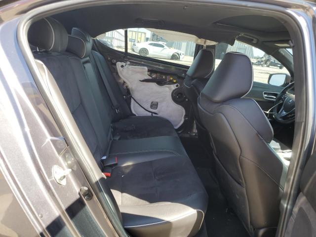 19UUB3F62JA006792 - 2018 ACURA TLX TECH+A Մոխրագույն լուսանկար 10