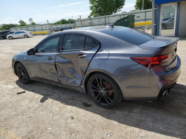 19UUB3F62JA006792 - 2018 ACURA TLX TECH+A Մոխրագույն լուսանկար 2
