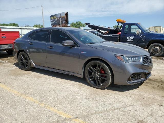 19UUB3F62JA006792 - 2018 ACURA TLX TECH+A Մոխրագույն լուսանկար 4